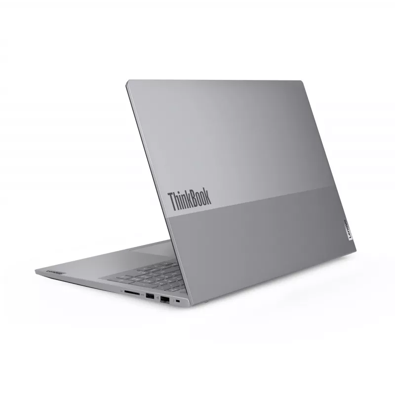 Lenovo ThinkBook 16 G9 AHP AMD Ryzen™ 5 220 klēpjdators 40,6 cm (16 collu) WUXGA 32 GB DDR5-SDRAM 512 GB SSD Wi-Fi 7 (802.11be) Windows 11 Pro vācu pelēks
