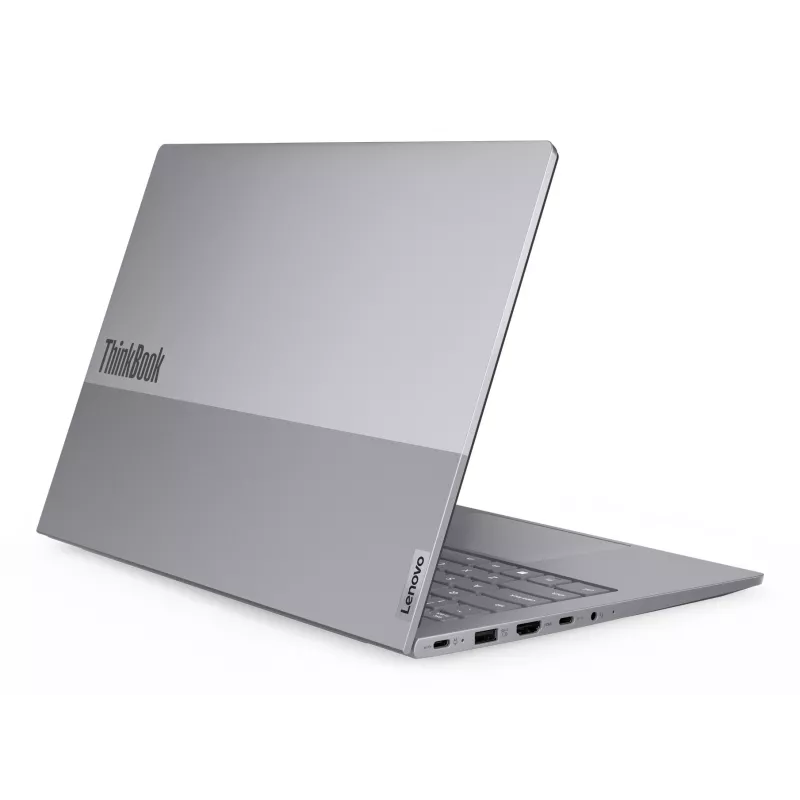 Lenovo ThinkBook 14 G9 AHP AMD Ryzen™ 5 220 klēpjdators 35,6 cm (14 collu) WUXGA 32 GB DDR5-SDRAM 512 GB SSD Wi-Fi 7 (802.11be) Windows 11 Pro vācu pelēks