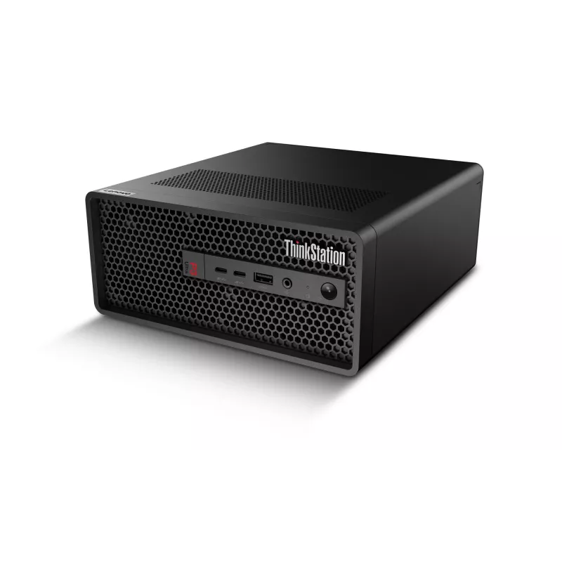 Lenovo ThinkStation P3 Ultra SFF Gen 2 Intel Core Ultra 7 265 32 GB DDR5-SDRAM 1 TB SSD NVIDIA RTX A400 Windows 11 Pro Workstation Melns