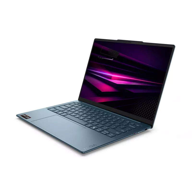 Lenovo Yoga plāns 7 14AGP11 Copilot+ PC AMD Ryzen™ AI 7 445 portatīvais dators 35,6 cm (14 collas) 2.8K 16 GB 1 TB SSD Wi-Fi 7 (802.11be) Windows 11 Home vācu valoda Teal