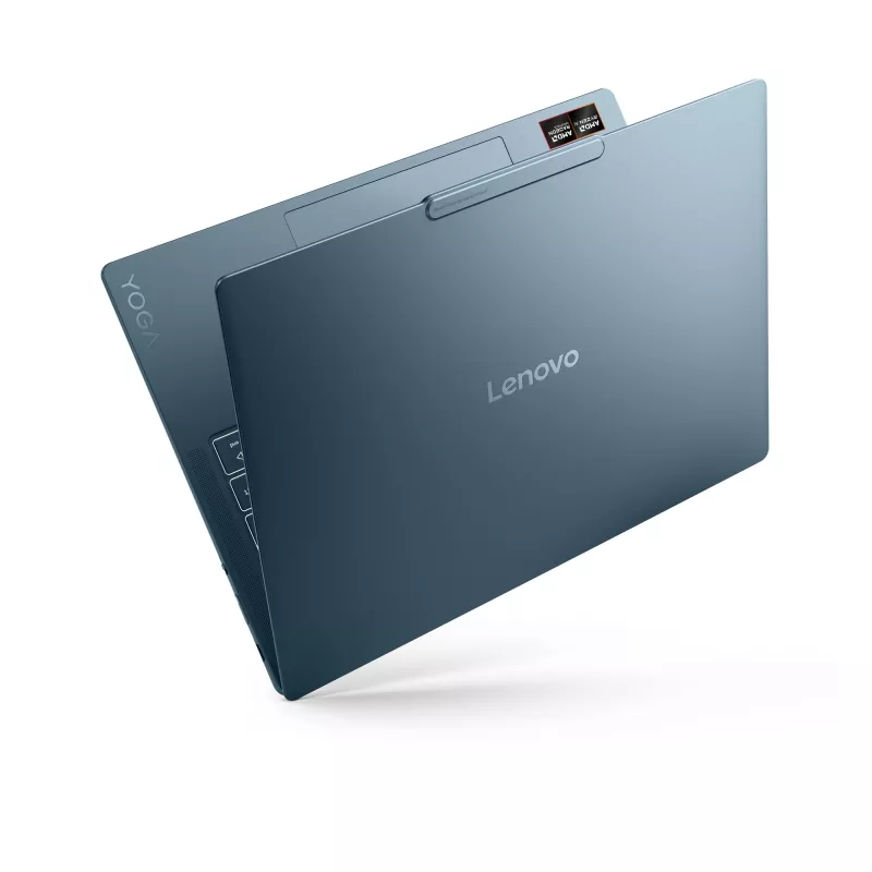 Lenovo Yoga plāns 7 14AGP11 Copilot+ PC AMD Ryzen™ AI 7 445 portatīvais dators 35,6 cm (14 collas) 2.8K 16 GB 1 TB SSD Wi-Fi 7 (802.11be) Windows 11 Home vācu valoda Teal
