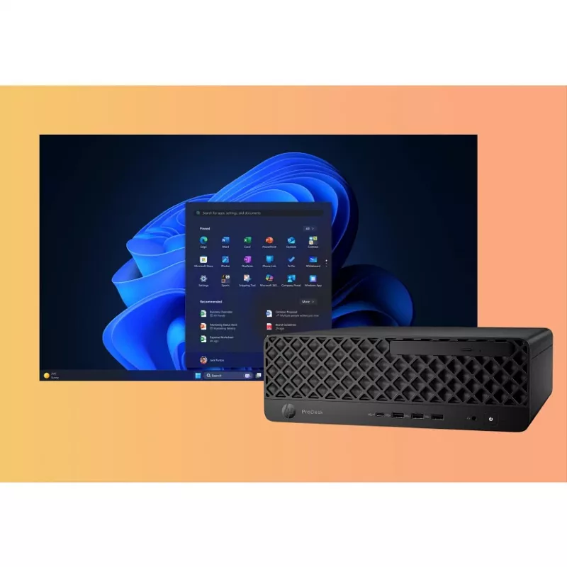 PC HP ProDesk 4 SFF G1i AI — Intel Core Ultra 7 265 (5.3 GHz, 20 kodoli), 16 GB DDR5, 1 TB NVMe SSD, Windows 11 Pro, Wi‑Fi 6E