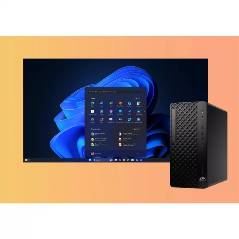 HP ProDesk 4 Tower G1i galddators AI PC Intel Core Ultra 5 225 16 GB DDR5-SDRAM Windows 11 Pro