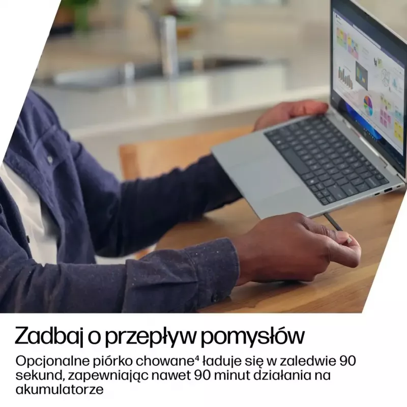 HP EliteBook 8 Flip G1i 13 Ultra klēpjdators — 13,3 collu WUXGA skārienjūtīgs IPS 400 nits, Ryzen 7 255U, 32 GB LPDDR5x-7500, 1 TB SSD, Intel Arc kamera, 62 Wh, Windows 11 Pro