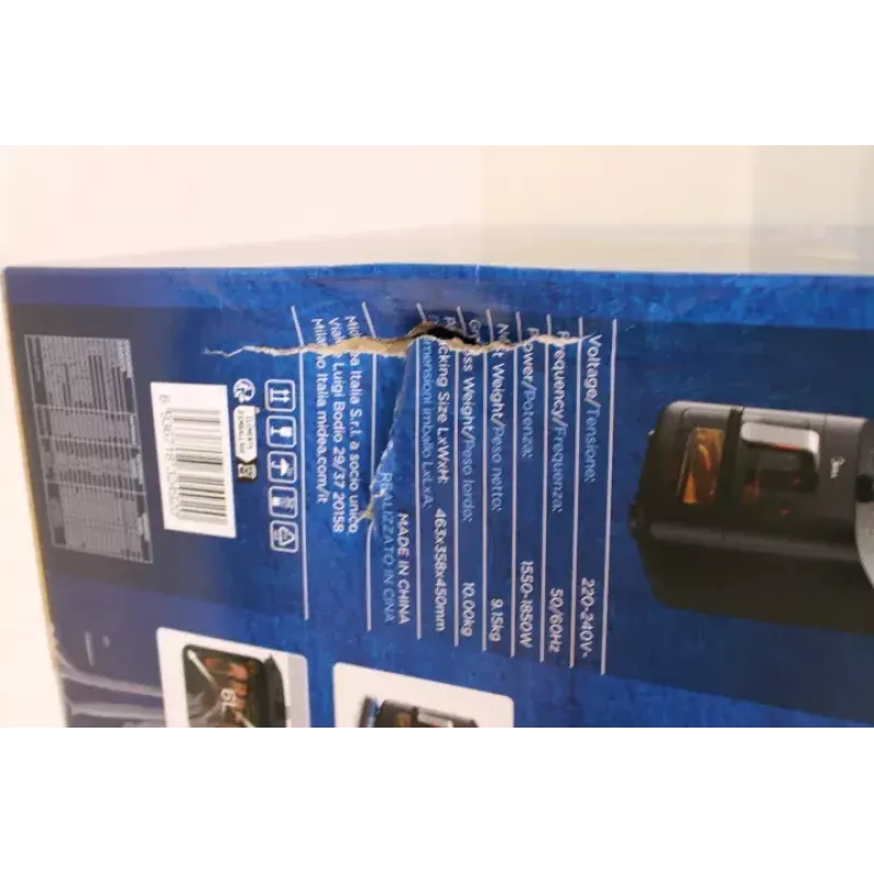 Gaisa fritieris Midea MAD1100DADK 1850 W ar kopējo tilpumu 6,4 l (4,4 l grozs)
