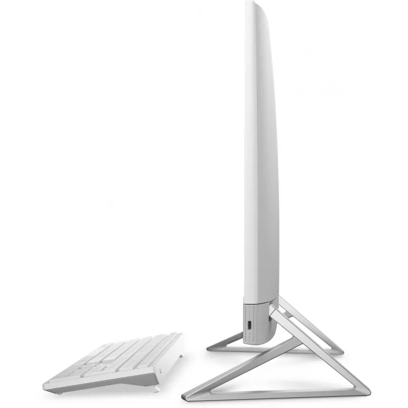 Viss vienā dators Dell EC24250 23,8 collu Full HD, Intel Core i5-1334U 4,6 GHz, 16 GB DDR5, 512 GB SSD, Windows 11 Pro, Wi‑Fi 6E, balts