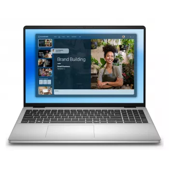 DELL DC16251 Intel Core 5 120U klēpjdators 40,6 cm (16 collas) Full HD+ 16 GB DDR5-SDRAM 512 GB SSD Wi-Fi 6E (802.11ax) Windows 11 Pro Platinum, sudraba