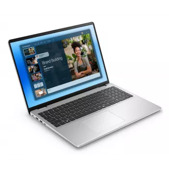 DELL DC16251 Intel Core 5 120U klēpjdators 40,6 cm (16 collas) Full HD+ 16 GB DDR5-SDRAM 512 GB SSD Wi-Fi 6E (802.11ax) Windows 11 Pro Platinum, sudraba