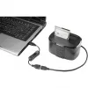 USB kabelis Renkforce RF-3322982 0.25m USB A Melns