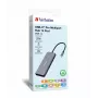 Verbatim CMH-14 USB Type-C 5000 Mbit/s Sudraba