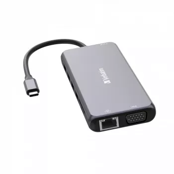 Verbatim CMH-14 USB Type-C 5000 Mbit/s Sudraba