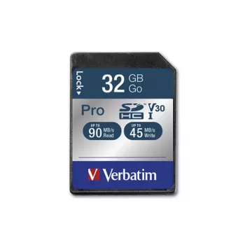 Zibatmiņa Verbatim Pro 32 GB SDHC UHS Class 10