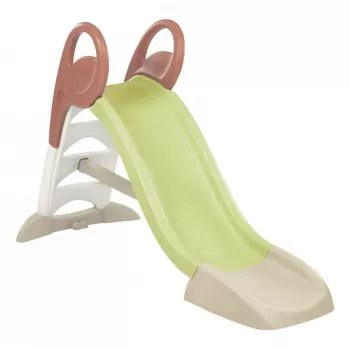 Āra rotaļu slidkalniņš SMOBY Life Slide KS 820510 — bērnu plastmasas dārza slidkalniņš