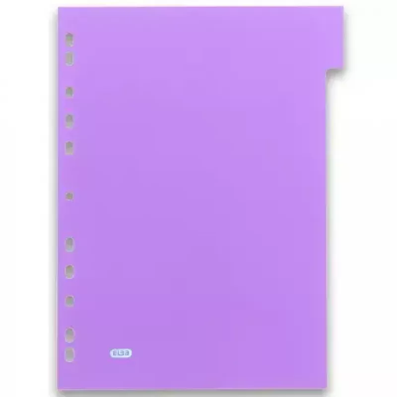 Elba Oxford sadalītāji 400005445 — A4 polipropilēna (PP), dažādas krāsas, 6 gab., 227×300 mm