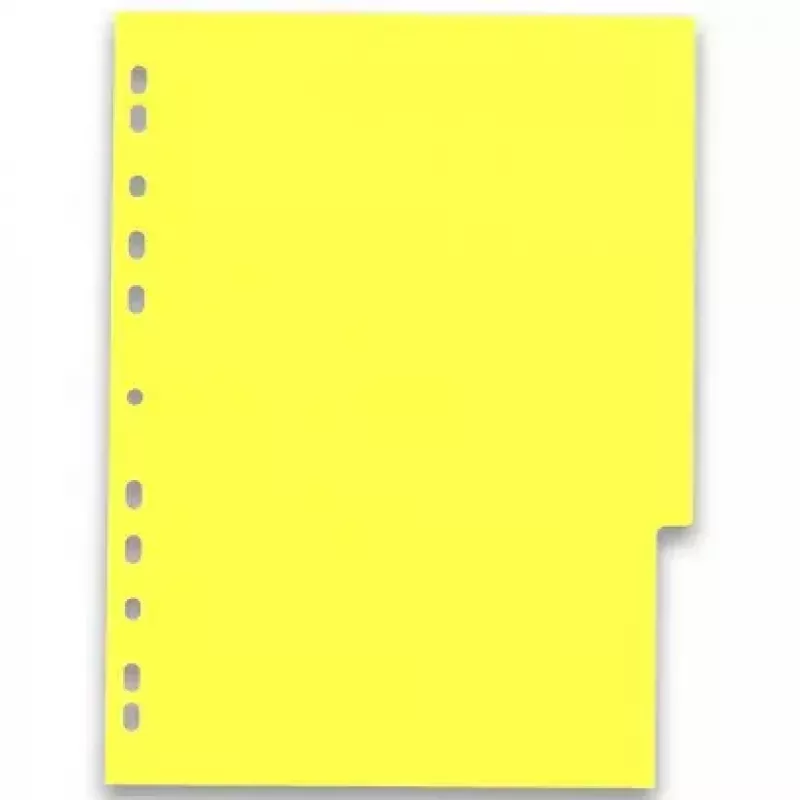 Elba Oxford sadalītāji 400005445 — A4 polipropilēna (PP), dažādas krāsas, 6 gab., 227×300 mm