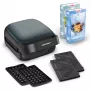 Vafeļu dzelzs Tefal Snack Collection SW862BF0 2 vafeles 700 W Melna Tumši zaļa