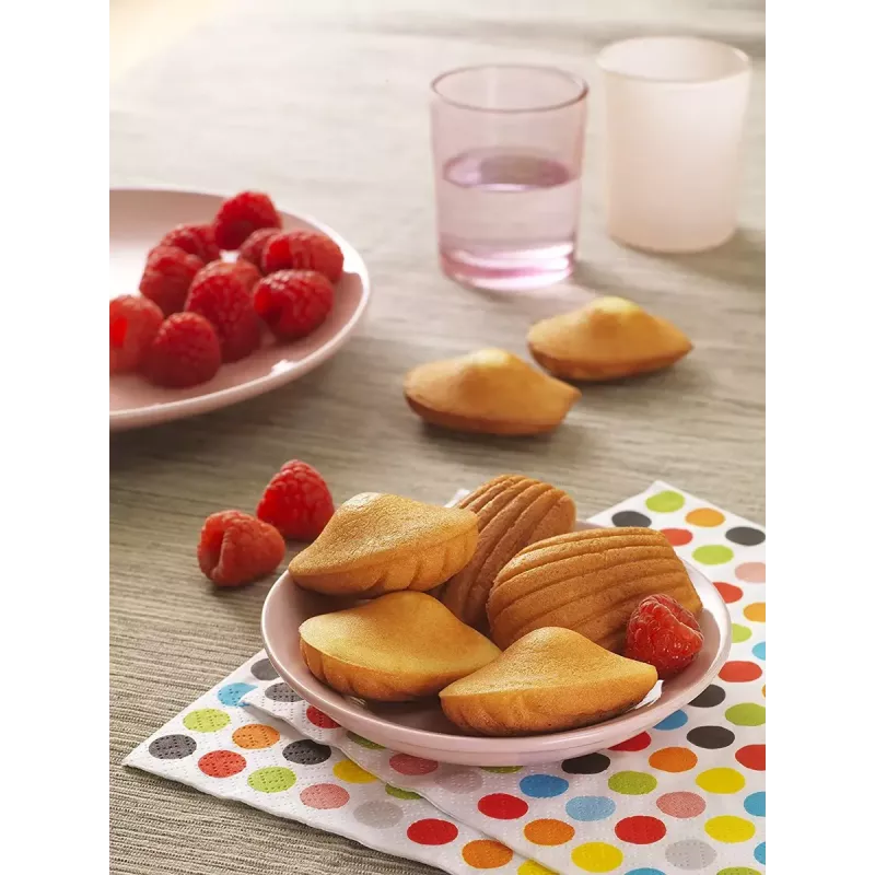 Maināmā plāksne Tefal XA801512 melna Snack Collection, 242×155×44 mm, 2 gab.