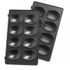 Tefal XA801512 Madeleine plates, melns