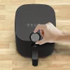 Tefal Easy Fry EY1308 Viena 3,5 L Atsevišķi stāvoša 1030 W Karstā gaisa fritieris Melns