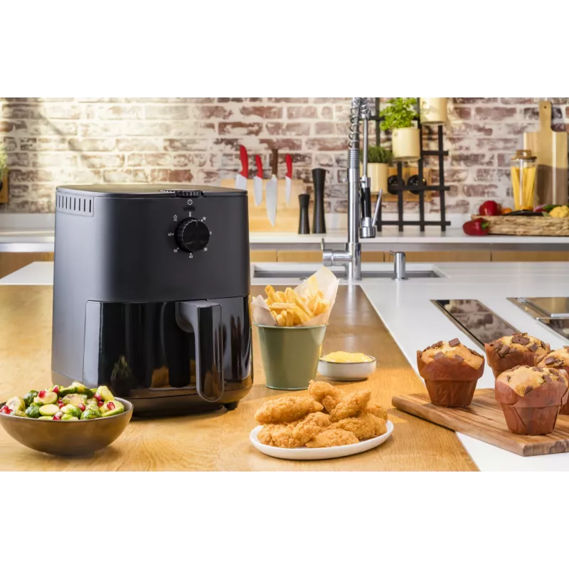 Tefal Easy Fry EY1308 Viena 3,5 L Atsevišķi stāvoša 1030 W Karstā gaisa fritieris Melns