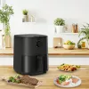 Tefal Easy Fry EY1308 Viena 3,5 L Atsevišķi stāvoša 1030 W Karstā gaisa fritieris Melns