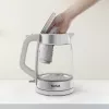 Tefal Glass Kettle KI605B30 electric kettle 1.7 L 2200 W pelēka, Silver, Transparent