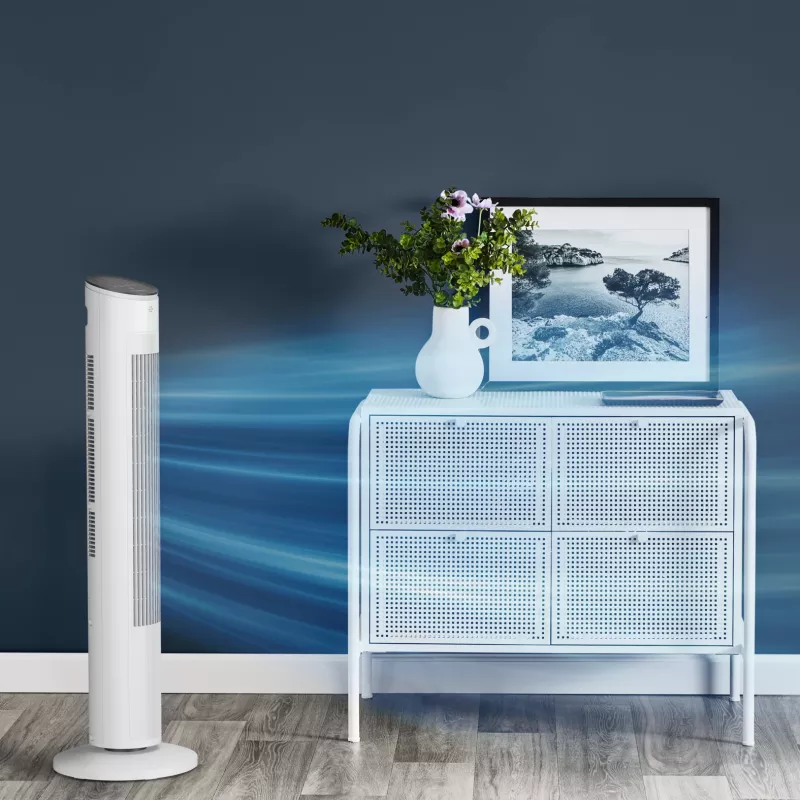 Mājsaimniecības torņa ventilators Rowenta Eole VU6871 Balts 40W AC 220-240V
