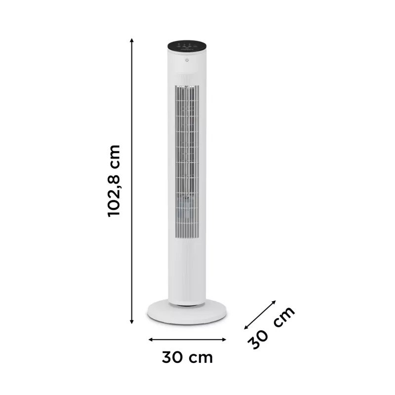Mājsaimniecības torņa ventilators Rowenta Eole VU6871 Balts 40W AC 220-240V