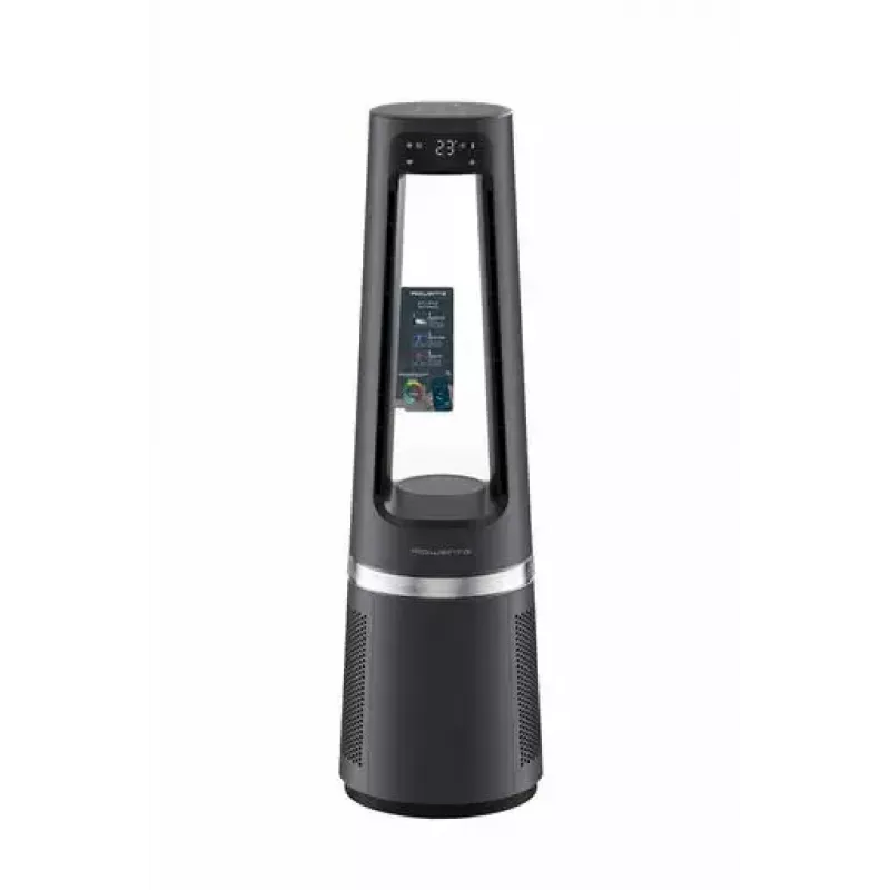 Gaisa attīrītājs Rowenta Eclipse 3-in-1 Connect QU5072 līdz 50 m², 130 m³/h, 62 dB, Sudraba