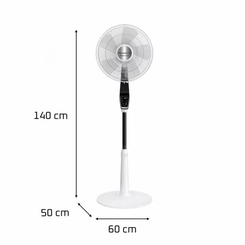 Rowenta Turbo Silence Extreme VU5690 melnā, baltā krāsā