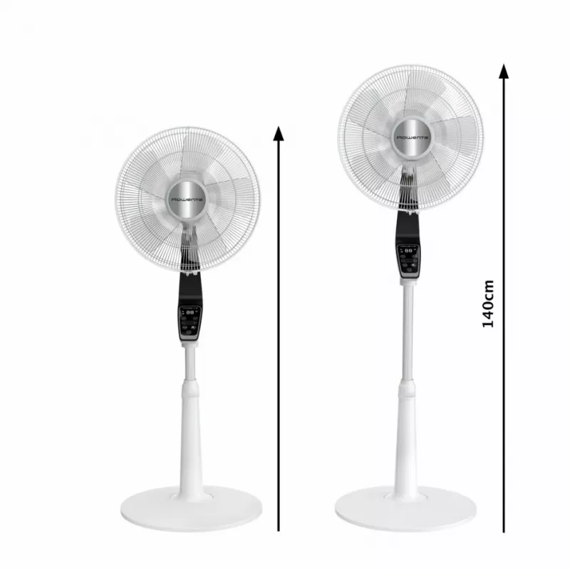Rowenta Turbo Silence Extreme VU5690 melnā, baltā krāsā
