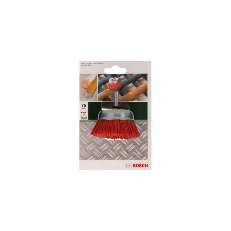 Bosch 2 609 256 525 stiepļu suka / kausveida suka Kausveida suka 7.5 cm