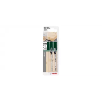 Bosch 2 609 256 723 finierzāģa/scrollzāģa/reciproķēdes zāģa asmens Finierzāģa asmens Augsta oglekļa tērauds (HCS) 2 gab.