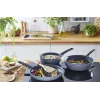 Universāla panna Tefal Healthy Chef G15004 apaļa 24 cm pelēka
