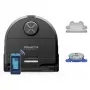 Robot vacuums Rowenta X‑Plorer RR9465WH — bezmaisa D-formas, 0,35 L putekļu tvertne, 120 min darbības laiks, Li‑Ion, 97×325×335 mm, melns