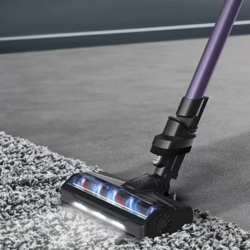 Rowenta RH6A31 2-in-1 stieņa putekļsūcējs ar akumulatoru Sausais Bez maisiņa 140 W Melns, Purpursarkans