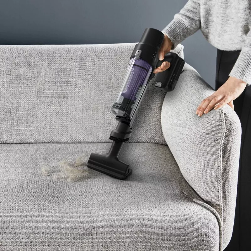 Rowenta RH6A31 2-in-1 stieņa putekļsūcējs ar akumulatoru Sausais Bez maisiņa 140 W Melns, Purpursarkans