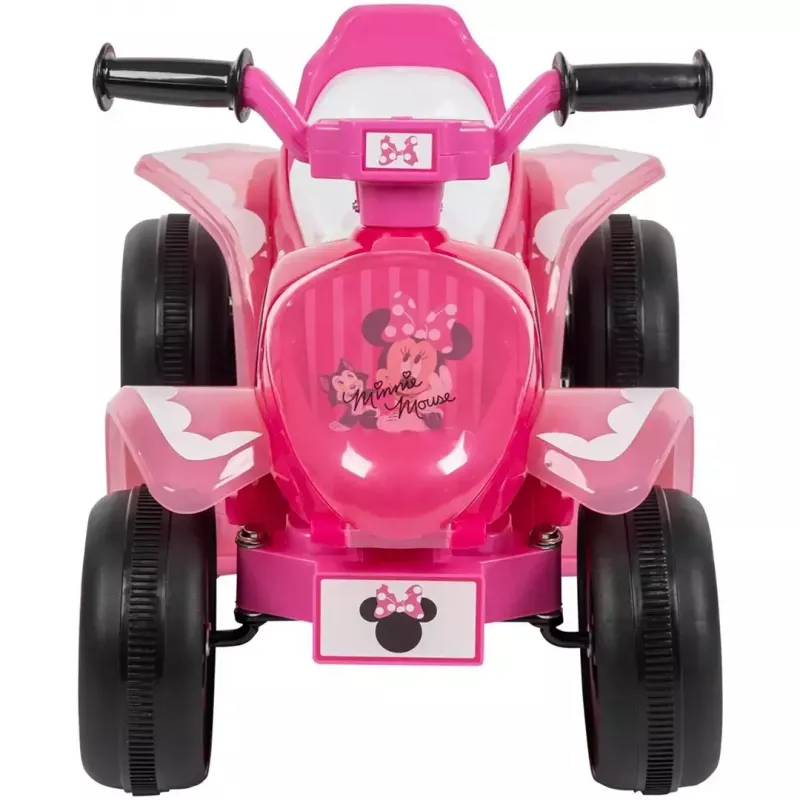 Elektrisks bērnu braucamais kvadricikls HUFFY Minnie pele modelis 19075W — ar baterijām darbināms bērnu ATV