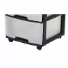 Glabāšanas atvilktņu bloks Curver 0806770146 — 5 atvilktnes, pa 20 L, melns/caurspīdīgs, 37×39×100 cm