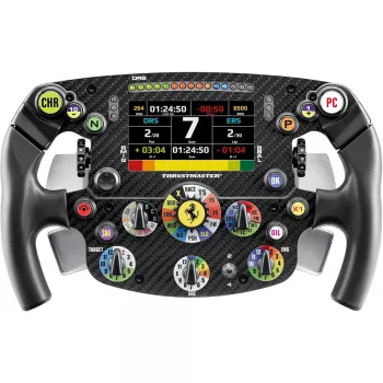 Sacīkšu stūre Thrustmaster AddOn Ferrari SF25 Edition priekš KON/PC — oficiāla Ferrari stūres kopija