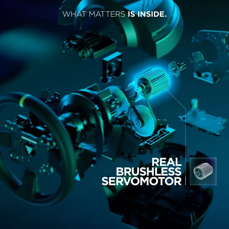 Thrustmaster TX RACING WHEEL LEATHER EDITION Melns Stūre + Pedāļi PC, Xbox One
