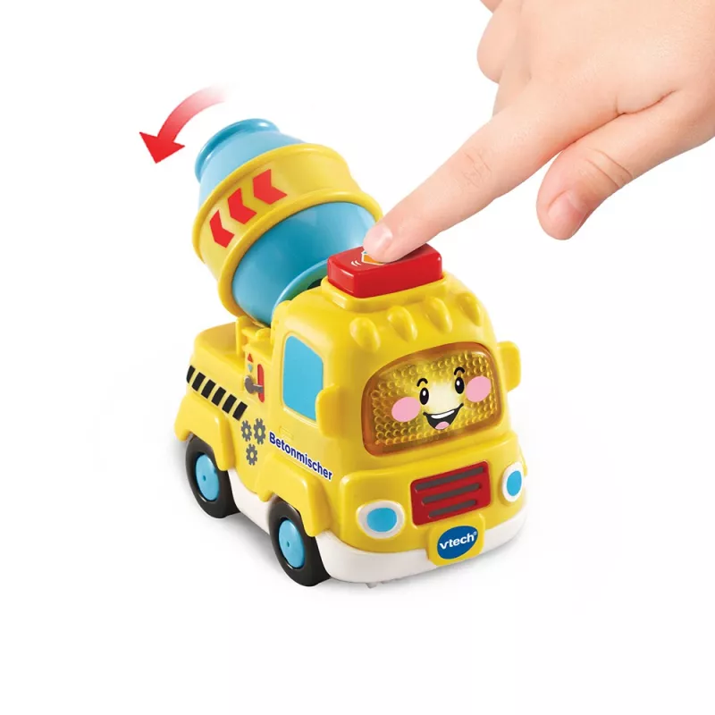 VTech Tut Tut Baby Flitzer Betonmischer, transportlīdzeklis, 1 gads(i), AAA, dzeltens