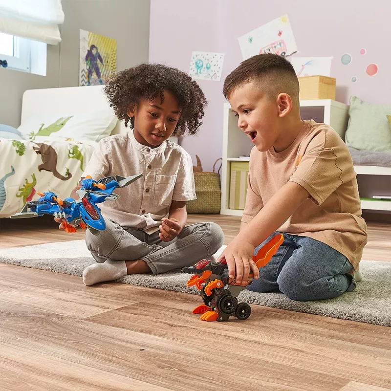 VTech Switch & Go Dinos 549304, 3 g., skanīgs, daudzkrāsains, 570 g