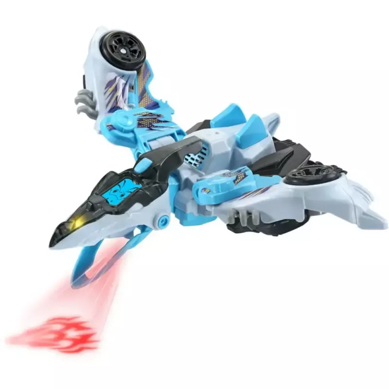 Pārveidojama rotaļlieta VTech Switch & Go Dinos Fire Pterotactyl — VTech modelis 80-572804, elektronisks pārveidojams dinozaurs/transportlīdzeklis