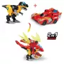 Rotaļlietu figūra VTech Switch & Go Combo Mega Dragon — transformējošs transportlīdzekļa pārveidošanas pūķa spēļu komplekts