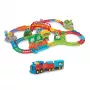 Rotaļu komplekts VTech Tut Tut Baby Speedster - Krāsainā stacija, interaktīvas skaņas un mūzika