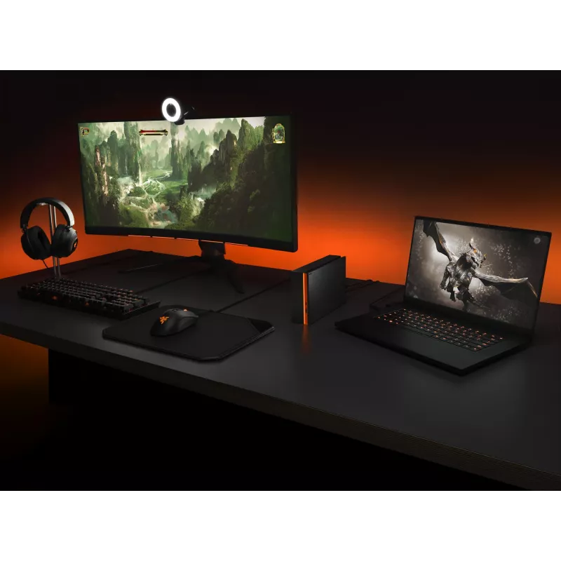 Seagate FireCuda Gaming Hub ārējais cietais disks 8 TB Micro-USB B / USB Type-A / USB Type-C 3.2 Gen 1 (3.1 Gen 1) Melns