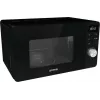 Gorenje Mikrovågsugn MO20A3B, galda virsmai, solo mikroviļņu krāsns, 20 L, 800 W, iebūvēts displejs, LED