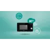 Gorenje Mikrovågsugn MO20A3B, galda virsmai, solo mikroviļņu krāsns, 20 L, 800 W, iebūvēts displejs, LED