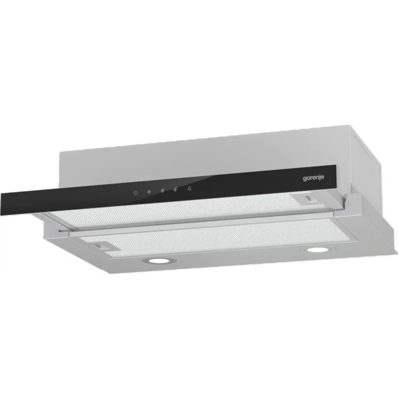 Gorenje TH64E3SGB plīts nosūcējs Daļēji iebūvēts (izvelkams) Nerūsējošais tērauds 350 m³/h